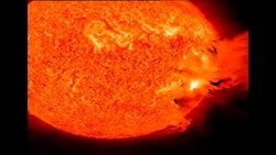 Unusual solar flare could cause disruption to communications systems News Clip
