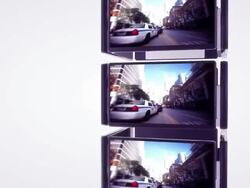 Futuristic Screens Stock Footage