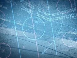 Hockey Diagram Background Loop Stock Footage