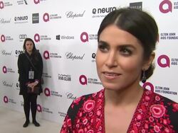 INTERVIEW - Nikki Reed - Elton John AIDS Foundation Presents 22nd Annual Academy Awards Viewing Party Sponsored By Chopard, Neuro Drinks And Wells Fargo Stock Footage