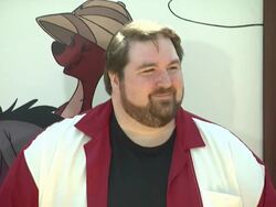 Travis Oates at the 'Winnie The Pooh' Honey-Colored-Carpet Premiere at Burbank CA. (Footage by WireImage Video/Getty Images Entertainment Video) Stock Footage