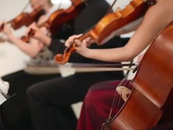 String quartet Stock Footage