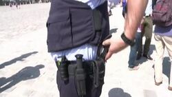 CLEAN : Allo hola Gutentag Spanish and German police on French turf News Clip