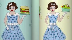 Rotating tin cans - overweight or slim Stock Footage