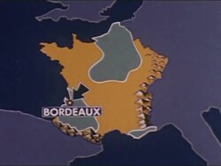 Vineyards in Southwestern France Stock Footage