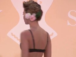 FASHION PRESENTATION - at the Britney Spears Hosts The Exclusive Unveiling Of Her Signature Sleepwear Line: The Intimate Britney Spears Stock Footage