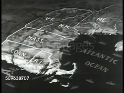 Map New England Naval bases Instructional Video