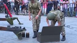 CLEAN : Muslims mark start of Ramadan in Sultanahmet Square News Clip