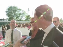 INTERVIEW: Benedict Cumberbatch on preparing a speech and his original face features at Arqiva British Academy Television Awards at The National Theatre on May 27, 2012 in London, England (Footage by WireImage Video/Getty Images) Stock Footage