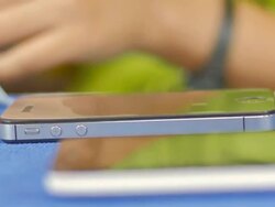 Screen protective film for cell phones. Stock Footage