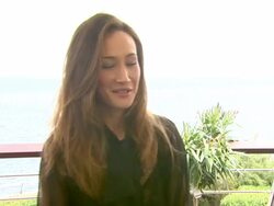 INTERVIEW: Maggie Q on being approached by Jackie Chan to be the next action star at the 51st Monte-Carlo Television Festival - Maggie Q Interview at Monte-Carlo . (Footage by WireImage Video/Getty Images Entertainment Video) Stock Footage
