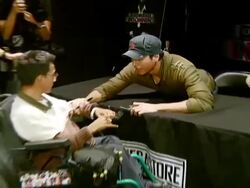 Enrique Iglesias Promotes Release of 'Insomniac' with Performance and Signing Stock Footage