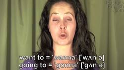 How to Pronounce 'Gonna' and 'Wanna': American English Instructional Video