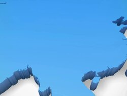 3D World Map Zoom China 1 Stock Footage