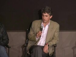 SPEECH: Alexander Payne talks about the two anchors in the story that drew him to make it Stock Footage