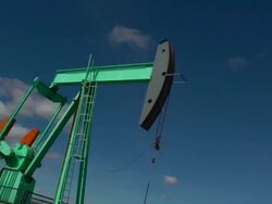 HD TIME LAPSE: Oil and Gas Pump Stock Footage