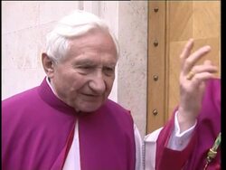 Reaction from German pilgims and Ratzinger's brother Instructional Video