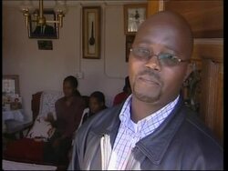 WRAP African continent watches Live8 concerts on TV News Clip