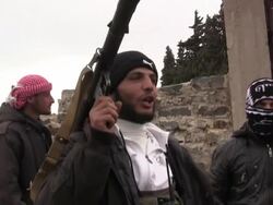 Free Syrian Army (FSA) Members Stock Footage