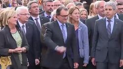 CLEAN : Catalan leader in court on independence vote charge News Clip