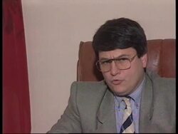 ALBANIA: PRESIDENT FINO'S REACTION TO SINKING OF REFUGEE'S BOAT News Clip