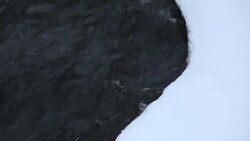 Ice, water and snow Stock Footage