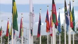 Rio Olympic Village Security & Signs News Clip