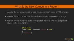 Migrating to Angular 2 (Video 11) Instructional Video