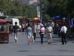 Foreign exchange office, broker, voxpop about economy after elex News Clip