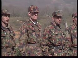 ALBANIA: FUNERAL OF KLA SOLDIER News Clip