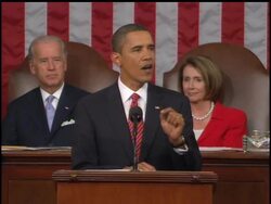 President Barack Obama, delivering one of the most crucial speeches of his young presidency, urged Congress Wednesday to set aside partisan bickering and work with him to overhaul the U.S. health care syste News Clip