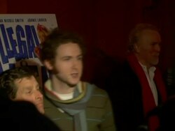 'Illegal Aliens' New York Premiere Stock Footage