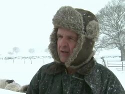Farmers Struggle With Onslaught Of Heavy Snow News Clip