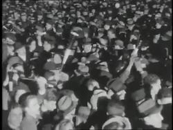 Crowds celebrate New Year's Eve in Times Square and at parties. News Clip