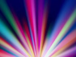 Colorful spotlights rotating Stock Footage