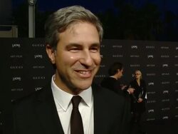 INTERIVEW - Michael Govan at 2014 LACMA Art+Film Gala Honoring Barbara Kruger And Quentin Tarantino Presented By Gucci Stock Footage