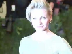 Cameron Diaz at "Schiaparelli And Prada: Impossible Conversations" Costume Institute Gala Stock Footage