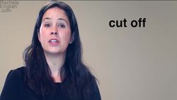Phrasal Verbs in English Series - CUT part 2 (4/30) - Video 1 Instructional Video