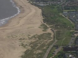 Great Yarmouth Coastline & Beach Aerials News Clip