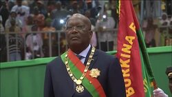 CLEAN : Burkina Faso swears in new president capping transition 2 News Clip