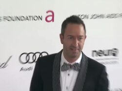 Christos Garkinos at Elton John Aids Foundation Celebrates 20th Annual Academy Awards Viewing Party on 2/26/12 in Hollywood, CA. (Footage by WireImage Video/Getty Images Entertainment Video) Stock Footage