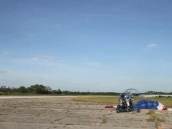 FLORIDA COPS TO TAKE TO THE SKIES IN PARA-GLIDERS Stock Footage