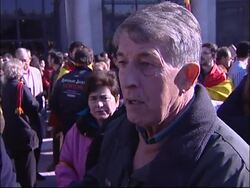 Fascists gather to commemorate hardline civil war leader News Clip