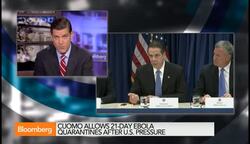 Ebola: Politics and Public Health in NY and NJ News Clip