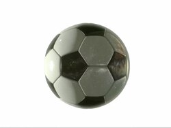 Football Turn in Space - Loopable Stock Footage