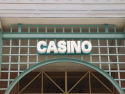 Casino Sign Stock Footage