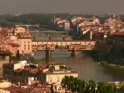 Bridges of Florence Stock Footage