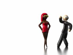 Travesti Pee Elegant Stock Footage