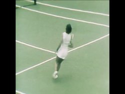 SYND 9 9 78 WOMEN'S TENNIS SEMI-FINALS, SHRIVER V NAVRATILOVA, EVERT V TURNBULL Instructional Video