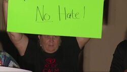 Vigil for solidarity after mosque arson News Clip